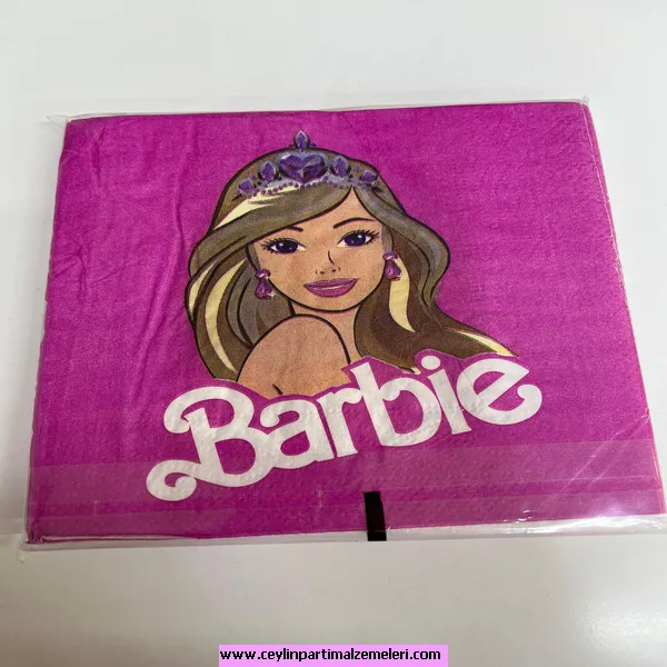 Barbie Temalı Peçete